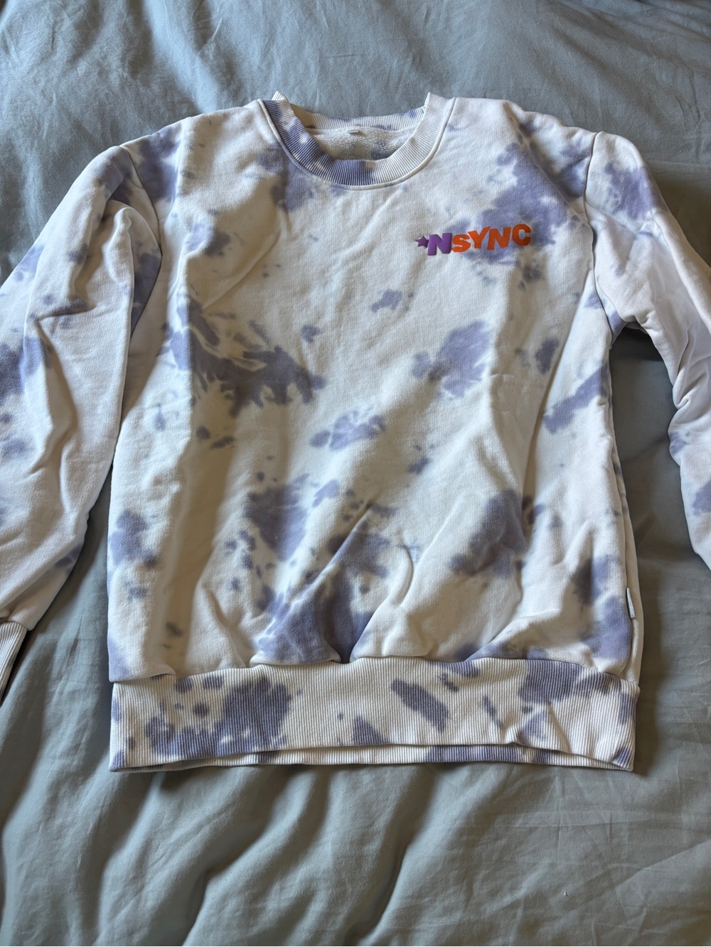 Lavender Tie-Dye Crewneck Sweatshirt